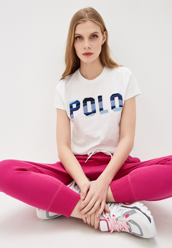 

Футболка Polo Ralph Lauren, Белый, Polo Ralph Lauren PO006EWHTSI9