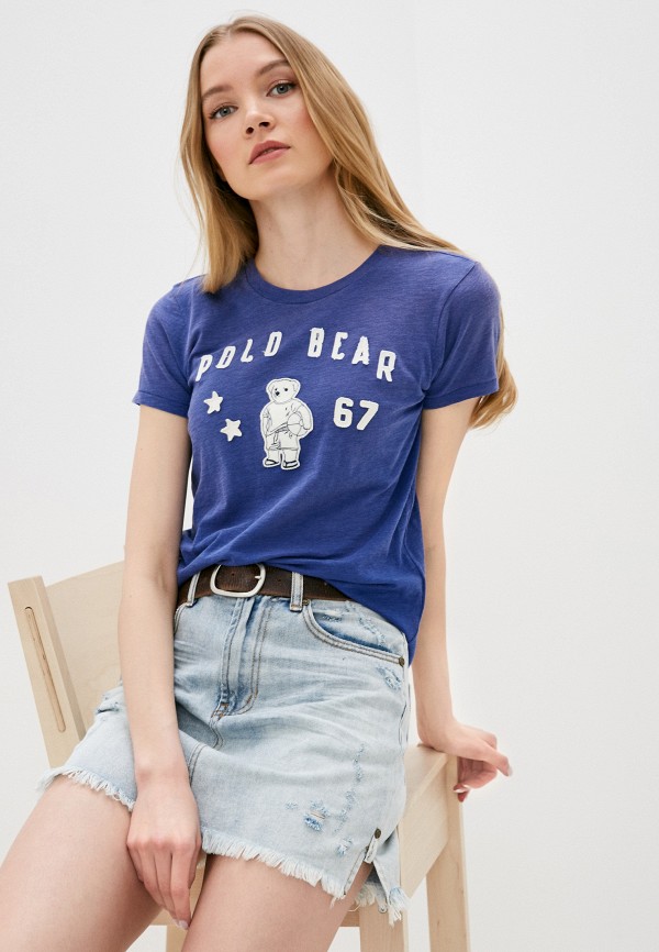 

Футболка Polo Ralph Lauren, Синий, Polo Ralph Lauren PO006EWHTYM2