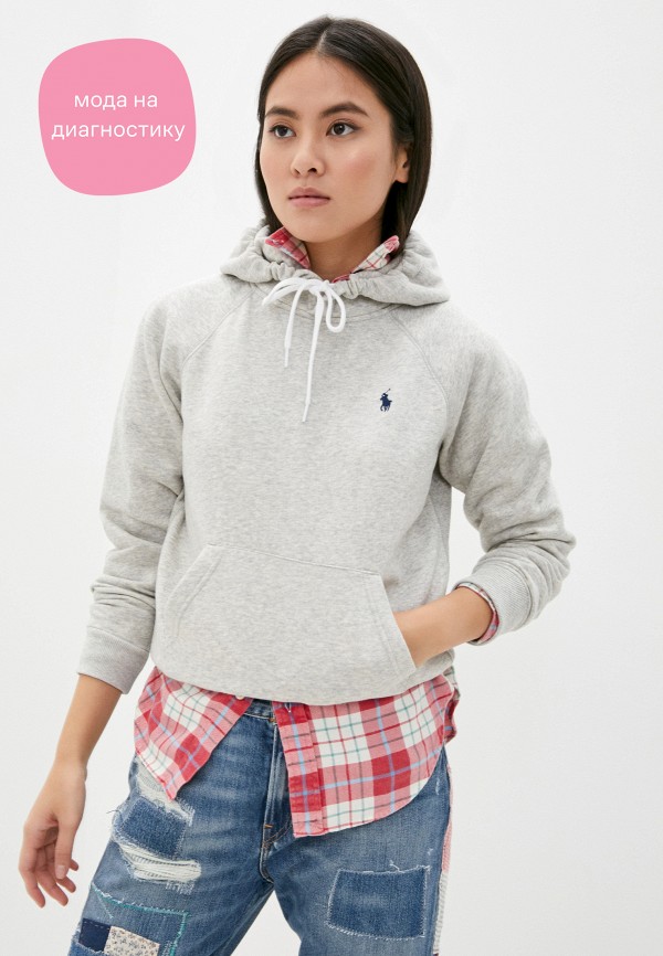 

Худи Polo Ralph Lauren, Серый