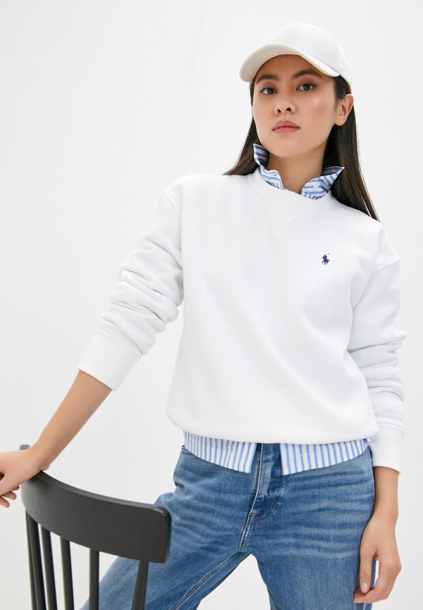 

Свитшот Polo Ralph Lauren, Белый, Polo Ralph Lauren PO006EWIHCZ3