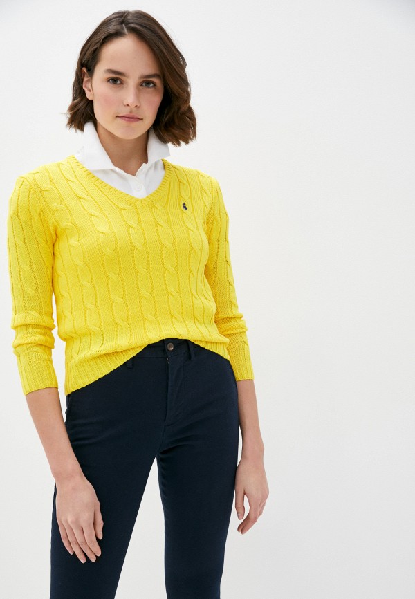 

Пуловер Polo Ralph Lauren, Желтый, Polo Ralph Lauren PO006EWIHDN4