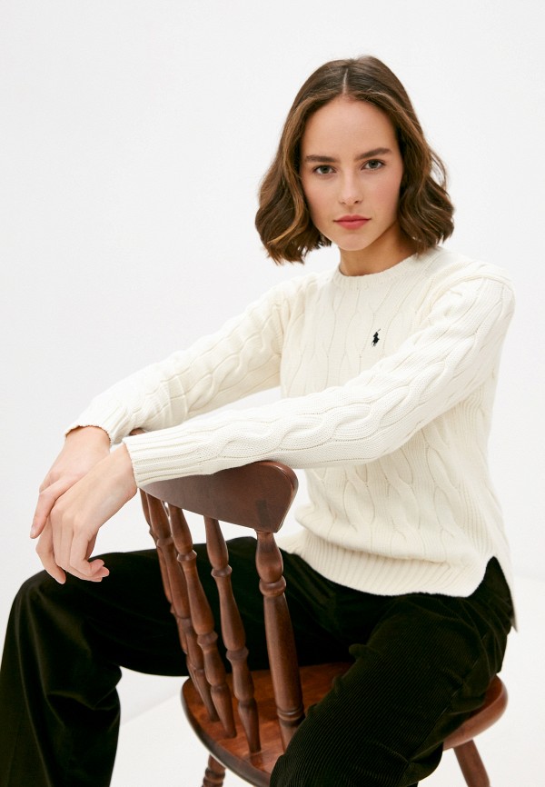 

Джемпер Polo Ralph Lauren, Белый, Polo Ralph Lauren PO006EWJRIX9