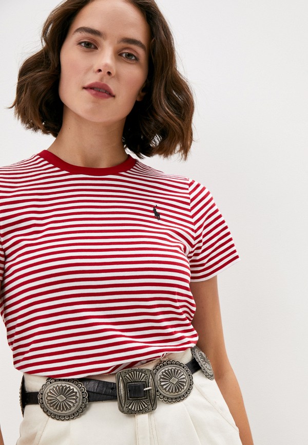 

Футболка Polo Ralph Lauren, Красный, Polo Ralph Lauren PO006EWJRJA9