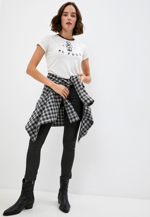 

Футболка Polo Ralph Lauren, Белый, Polo Ralph Lauren PO006EWJRJB4