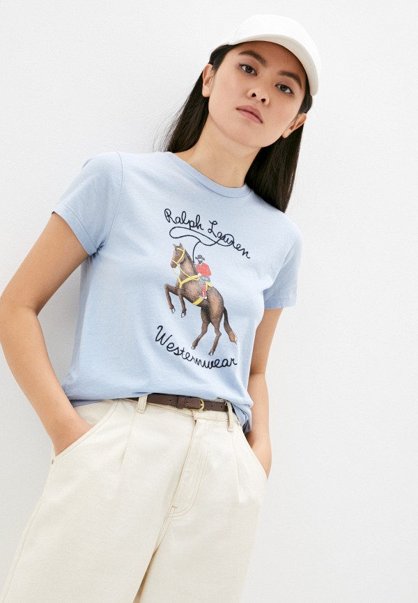 

Футболка Polo Ralph Lauren, Голубой