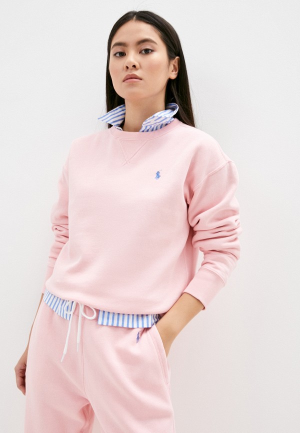 

Свитшот Polo Ralph Lauren, Розовый, Polo Ralph Lauren PO006EWJRJD9