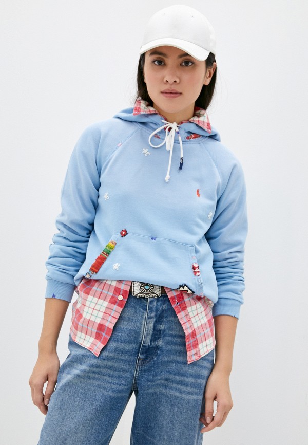 

Худи Polo Ralph Lauren, Голубой, Polo Ralph Lauren PO006EWJRJE8