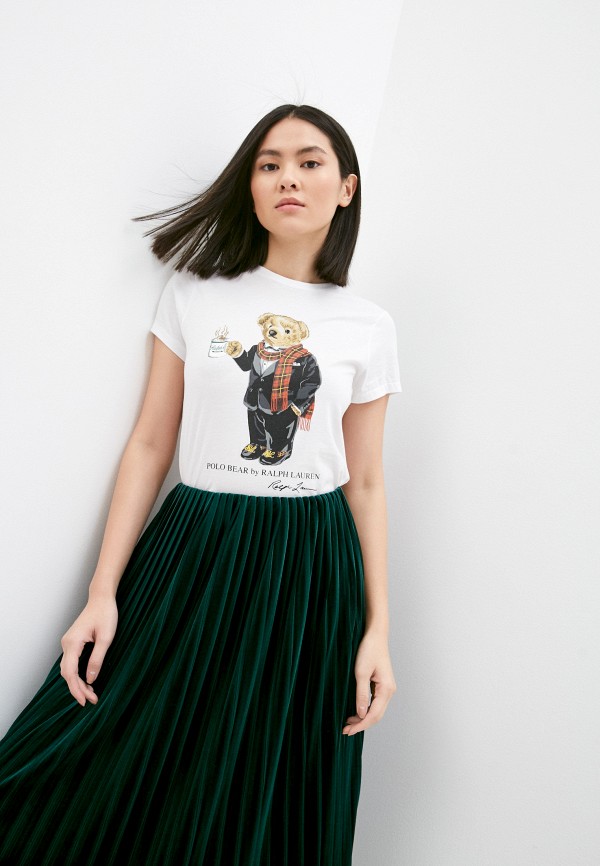 

Футболка Polo Ralph Lauren, Белый, Polo Ralph Lauren PO006EWKQXN7