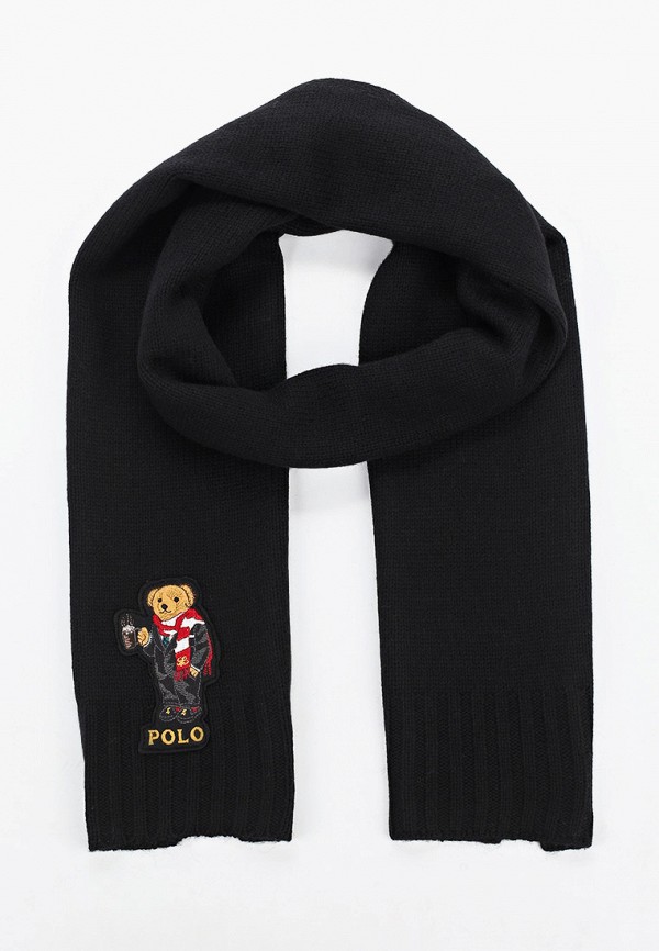 

Шарф Polo Ralph Lauren, Черный