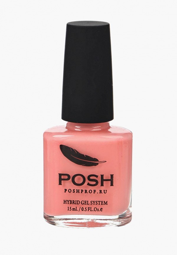 

Гель-лак для ногтей Posh, Розовый, Гибрид без УФ лампы Тон 187 Розовые сны