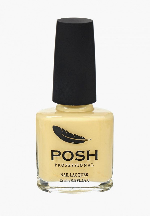 

Гель-лак для ногтей Posh, Желтый, Гибрид без УФ лампы Тон 190 Легкий вкус лимона