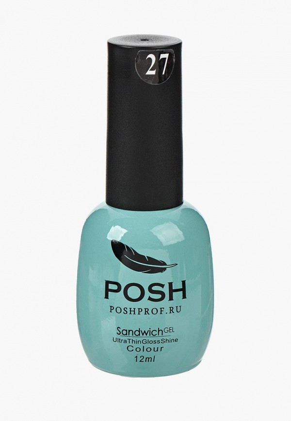 

Гель-лак для ногтей Posh, на 25 дней Тон 27 Завтрак у Тиффани, Бирюзовый