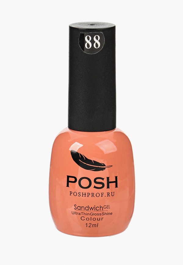 

Гель-лак для ногтей Posh, на 25 дней Тон 88 Ничего лишнего, Коралловый