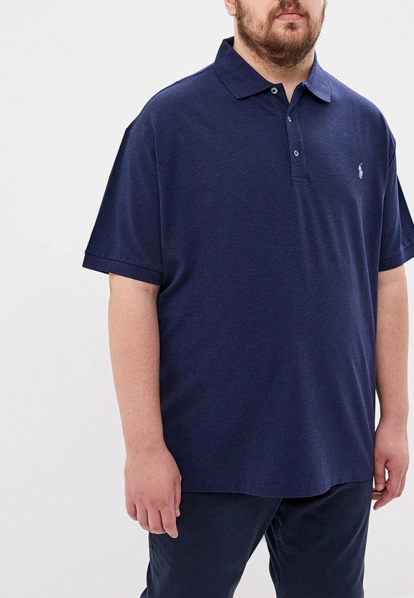 

Поло Polo Ralph Lauren Big & Tall, Синий