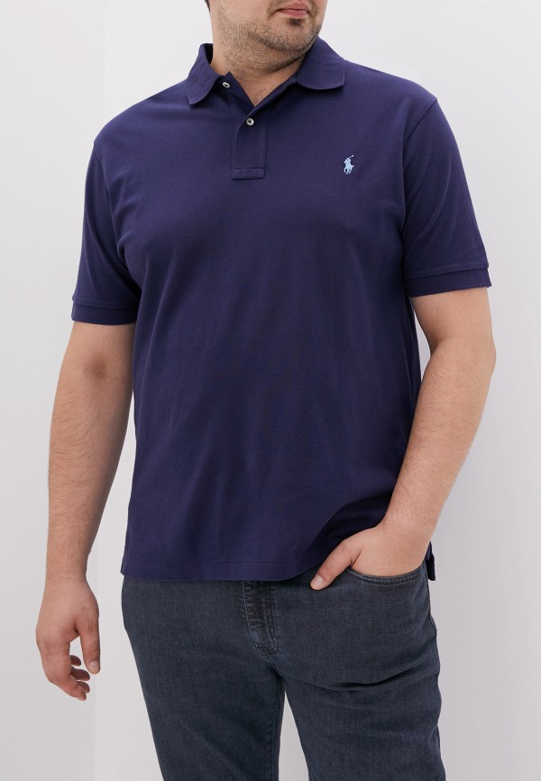 

Поло Polo Ralph Lauren Big & Tall, Синий