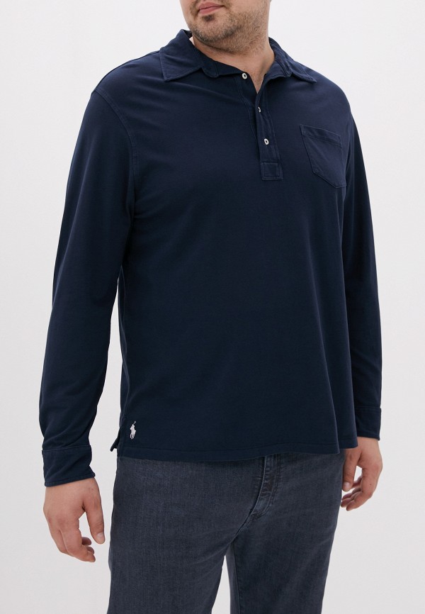 

Поло Polo Ralph Lauren Big & Tall, Синий