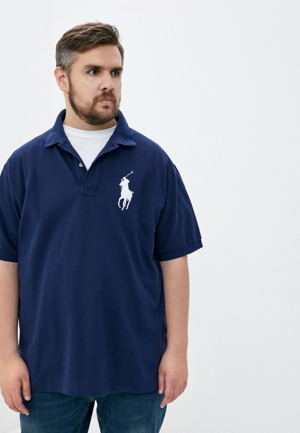 

Поло Polo Ralph Lauren Big & Tall, Синий