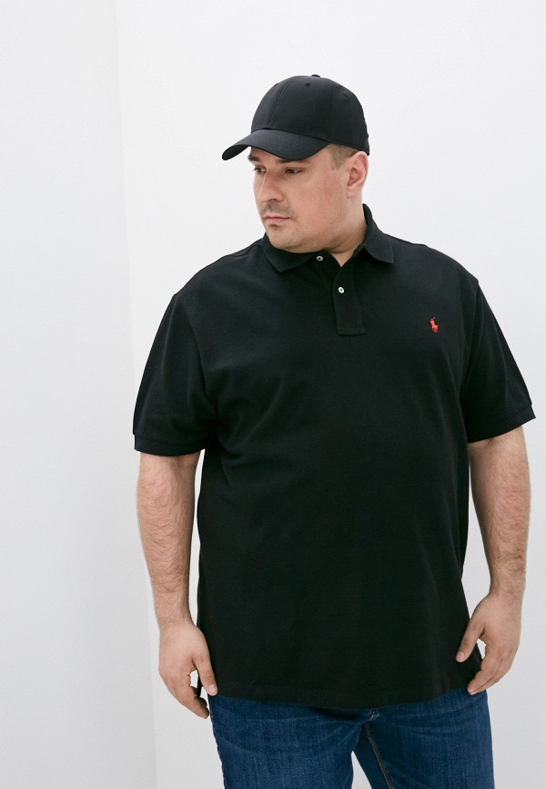 

Поло Polo Ralph Lauren Big & Tall, Черный