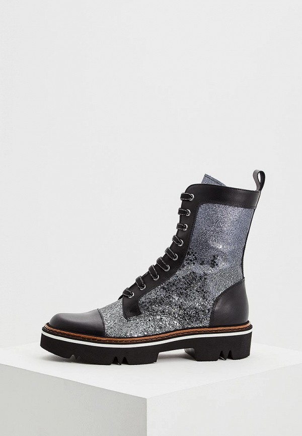

Ботинки Pollini, Серебряный