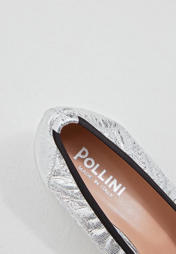 

Туфли Pollini; Pollini PO756AWECRW6, Серебряный