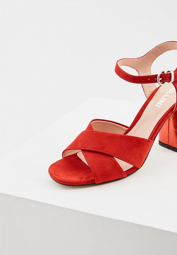 

Босоножки Pollini; Pollini PO756AWECRW9, Красный