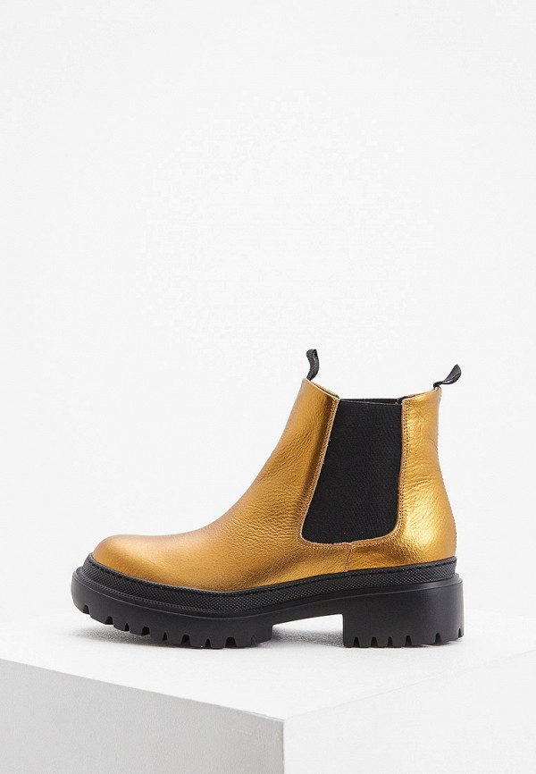 

Ботинки Pollini, Золотой