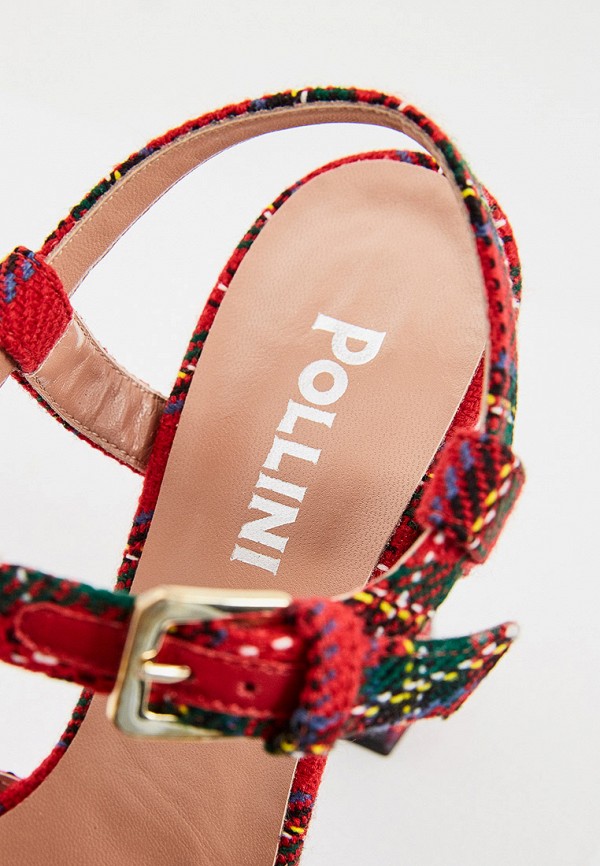 

Босоножки Pollini, Красный, Pollini PO756AWFSQR1
