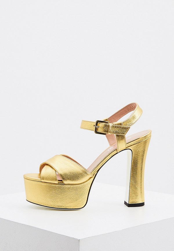 

Босоножки Pollini, Золотой