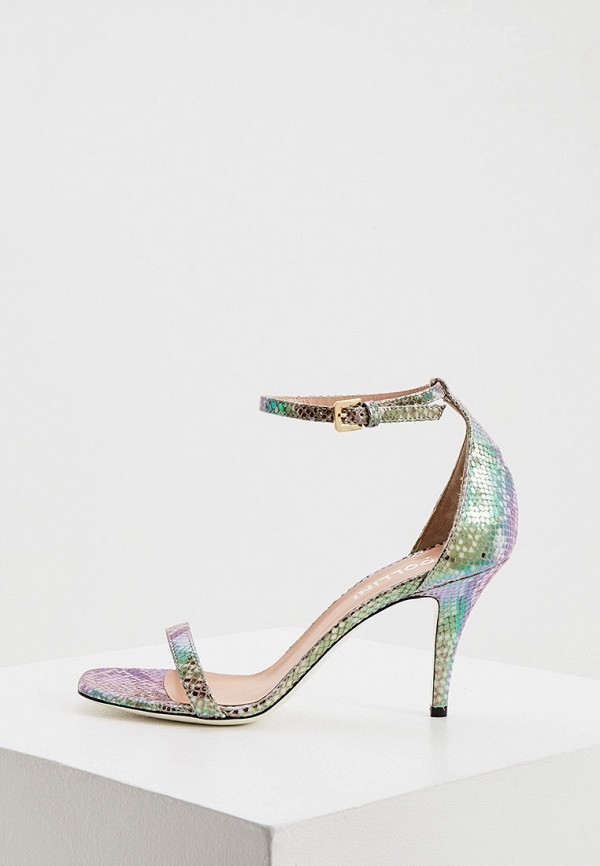 

Босоножки Pollini, Серебряный, Pollini PO756AWMDMA7