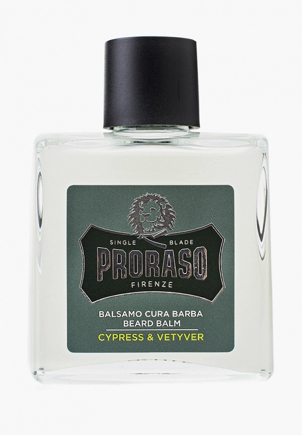 

Бальзам для бороды Proraso, Прозрачный, CYPRESS & VETYVER 100 мл.