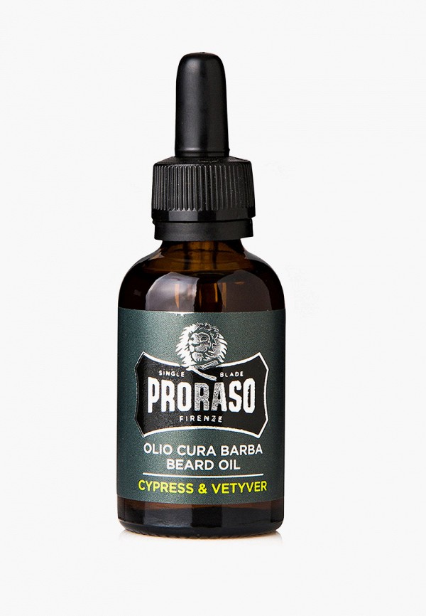 

Масло для бороды Proraso, Прозрачный, CYPRESS & VETYVER 30 мл