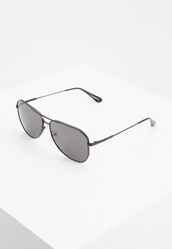 

Очки солнцезащитные Prada, Черный, PR 63XS 1AB731