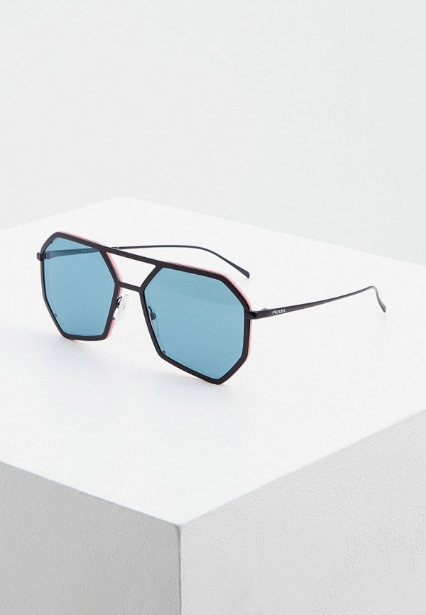 

Очки солнцезащитные Prada, Черный, PR 62XS 1BO04B