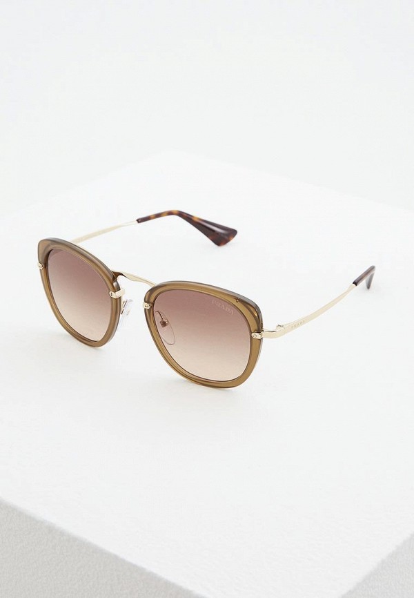 

Очки солнцезащитные Prada, PR 58US 31D3D0, Золотой