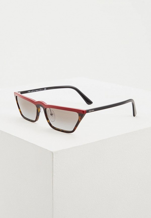 

Очки солнцезащитные Prada, Красный, PR 19US 3200A7