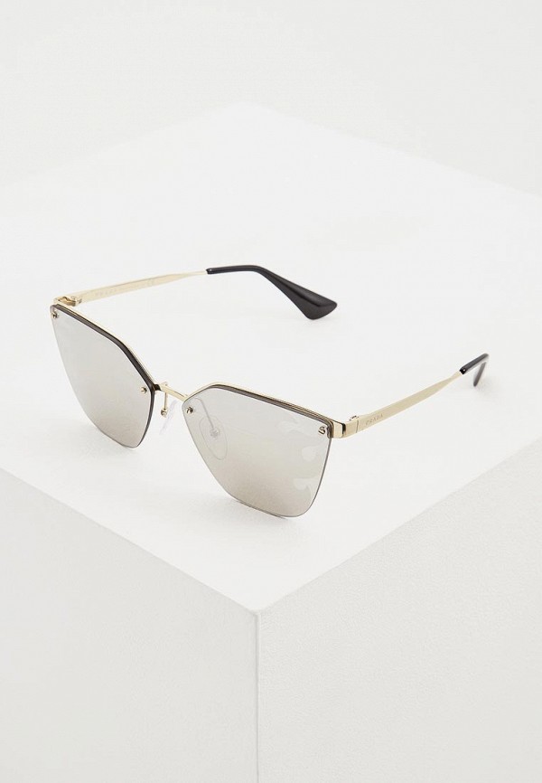 

Очки солнцезащитные Prada, Серебряный, PR 68TS ZVN435