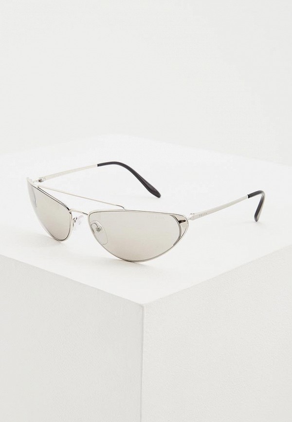 

Очки солнцезащитные Prada, PR 62VS 1BC1I2, Серебряный