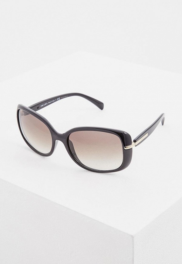 

Очки солнцезащитные Prada, Черный, 0PR 08OS 1AB0A7