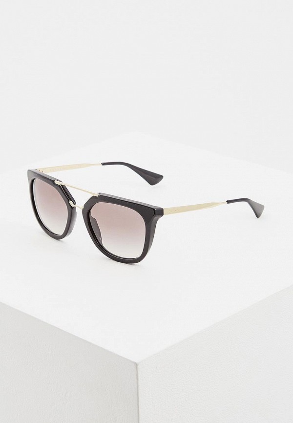 

Очки солнцезащитные Prada, Черный, PR 13QS 1AB0A7