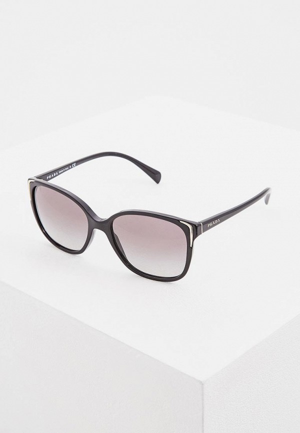 

Очки солнцезащитные Prada, Черный, PR 01OS 1AB3M1