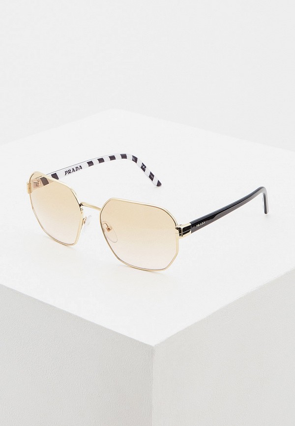 

Очки солнцезащитные Prada, Золотой, 0PR 54XS 5AK232