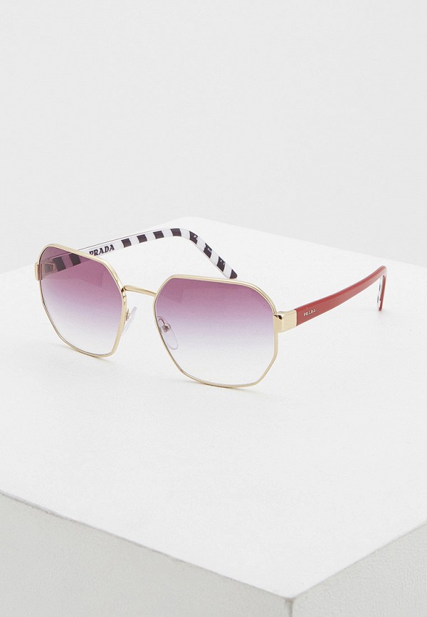 

Очки солнцезащитные Prada, Золотой, 0PR 54XS ZVN4W1