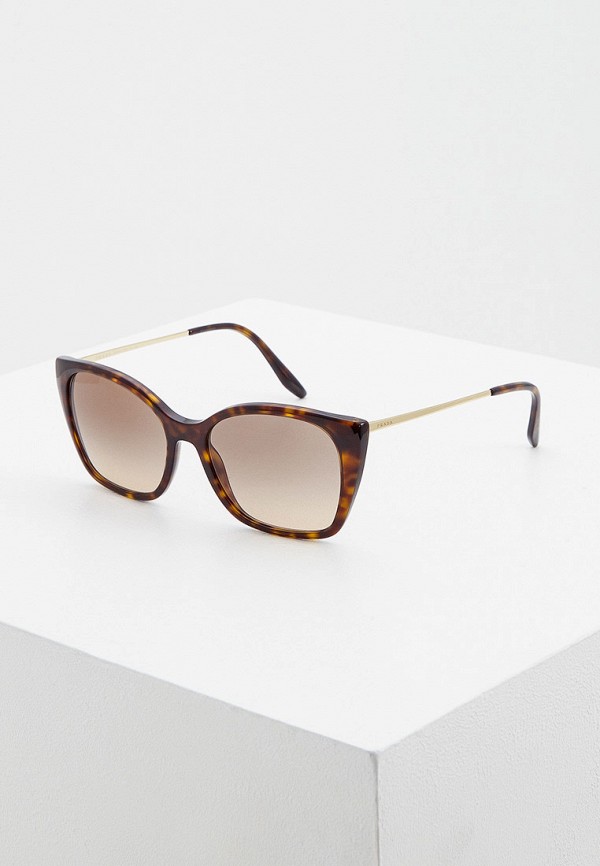 

Очки солнцезащитные Prada, Коричневый, PR 12XS 2AU3D0