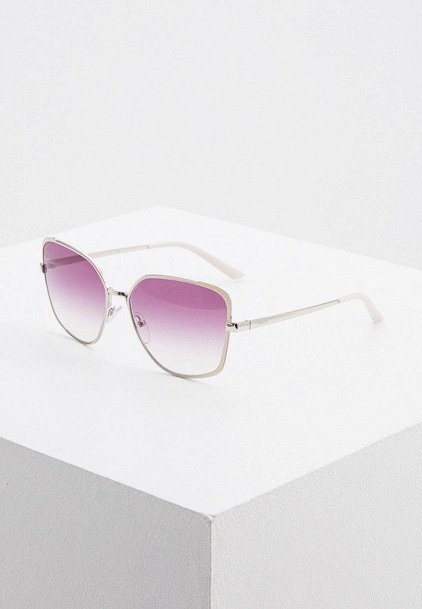 

Очки солнцезащитные Prada, Серебряный, PR 60XS 08B4W1