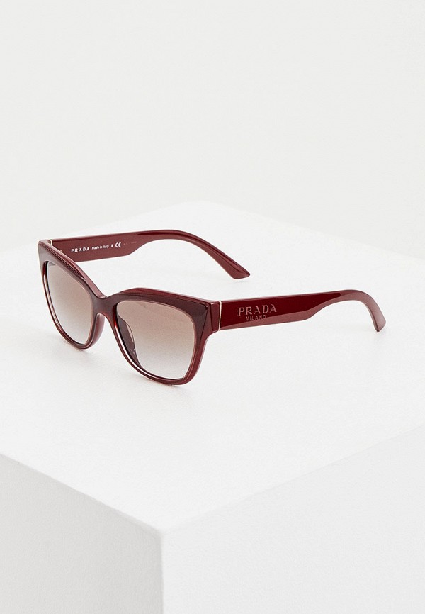 

Очки солнцезащитные Prada, Бордовый, PR 23XS UAN0A7