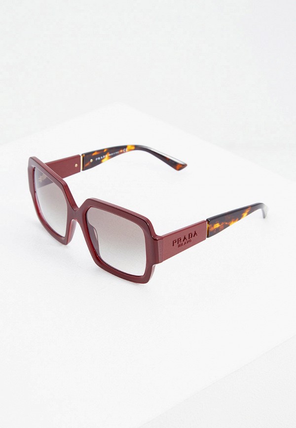 

Очки солнцезащитные Prada, Бордовый, PR 21XS UAN0A7