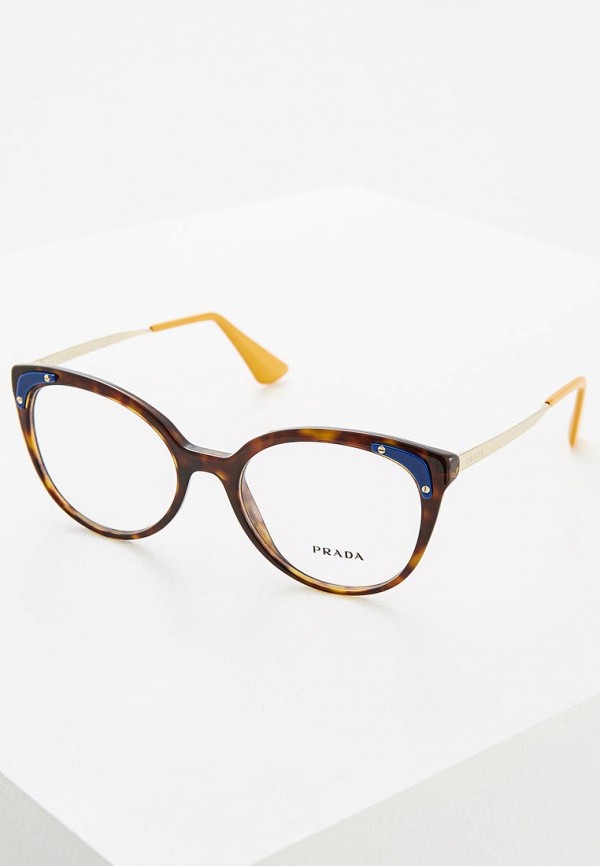 

Оправа Prada, Коричневый, PR 12UV 2AU1O1