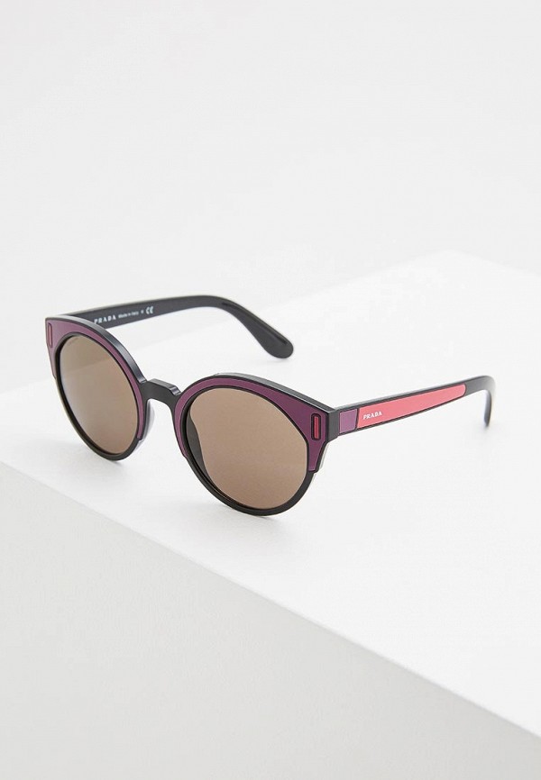 

Очки солнцезащитные Prada, Фиолетовый, PR 03US SSA5S2