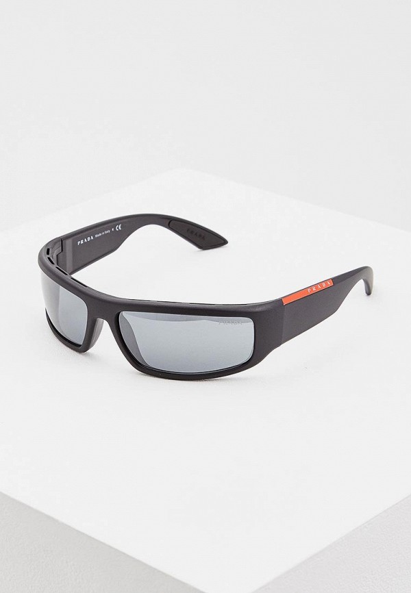 

Очки солнцезащитные Prada Linea Rossa, Черный, PS 02US 1BO5L0