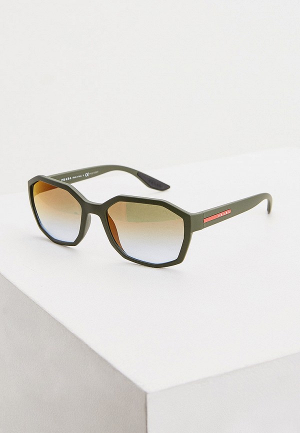 

Очки солнцезащитные Prada Linea Rossa, Зеленый, 0PS 02VS 578743